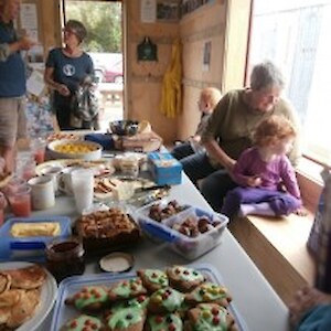 Arnt pot luck morning teas great