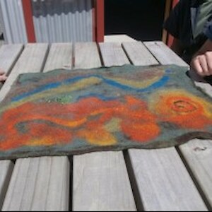 The dried finished product