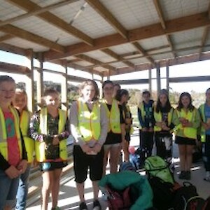 Limehills Scool in the part built Education Centre