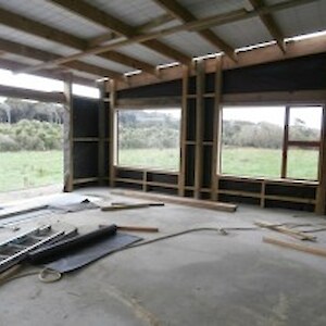 Education Centre Building at the end of April