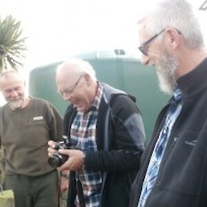 Ruud Mark and ray share a joke