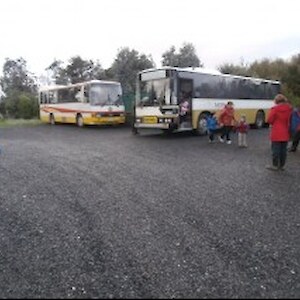 The Community Nursery Bus park getting good use