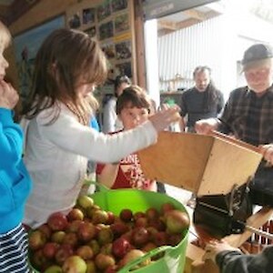 Malcolm and his helpers!