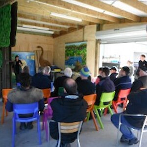 School Caretakers Workshop in the Nature Centre