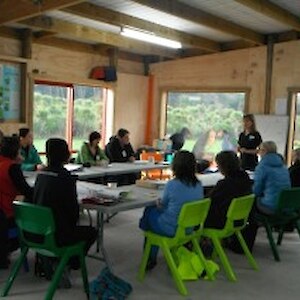 Teachers Workshop in the Nature Centre
