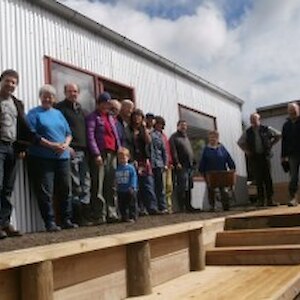 Nursery Volunteers at the new facility in November