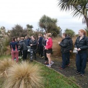 Studying the pond life!