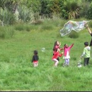 Bubble delight in the maze!