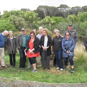QEII National Trust Board at Rances Pond