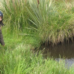 The joy of putting your boat in and it floats!