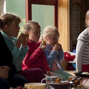 That’s where all the food went!