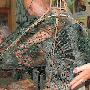 Moulding onto the frame