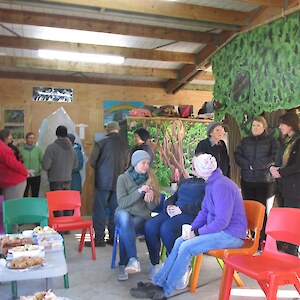 Networking over a cuppa